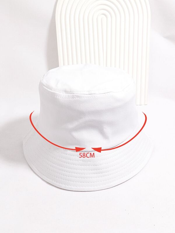 Solid Bucket Hat SHEIN USA