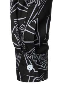 Áo sơ mi Nam Nút In ngẫu nhiên Công việc - Nhiều màu - Xem 3