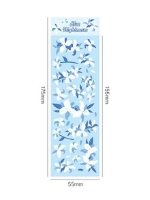 8pcs Flower Pattern Sticker - Multicolor - View 3