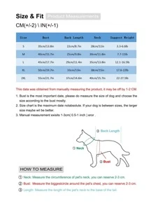 1入組透氣標語圖案寵物T恤衫 - 紫色 - 查看 3