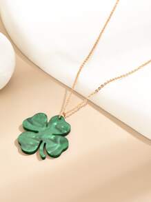 四葉草吊墜項鏈