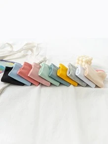 10pairs Solid Ankle Socks - Multicolor - View 3