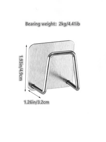 1 Bồn Rửa Inox Thoát Nước Có Giá Để Đồ, Nhà Bếp Đơn Giản Caddy Bồn Rửa Nhà Tổ Chức Cho Nhà Bếp - Bạc - Xem 2