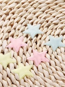 100 miếng dán tường hình ngôi sao phát sáng trong bóng tối, miếng dán, decal dán tường, decal vinyl trang trí nhà cửa, vật dụng trang trí mùa xuân làm mới ngôi nhà của bạn, miếng dán trang trí lễ hội quà tặng sinh nhật tốt nghiệp trang trí trường học bất ngờ trang trí ký túc xá trở lại trường trang trí phòng học đồ dùng học tập - Nhiều màu - Xem 4