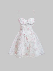 SHEIN MOD Đầm - trắng - Xem 1