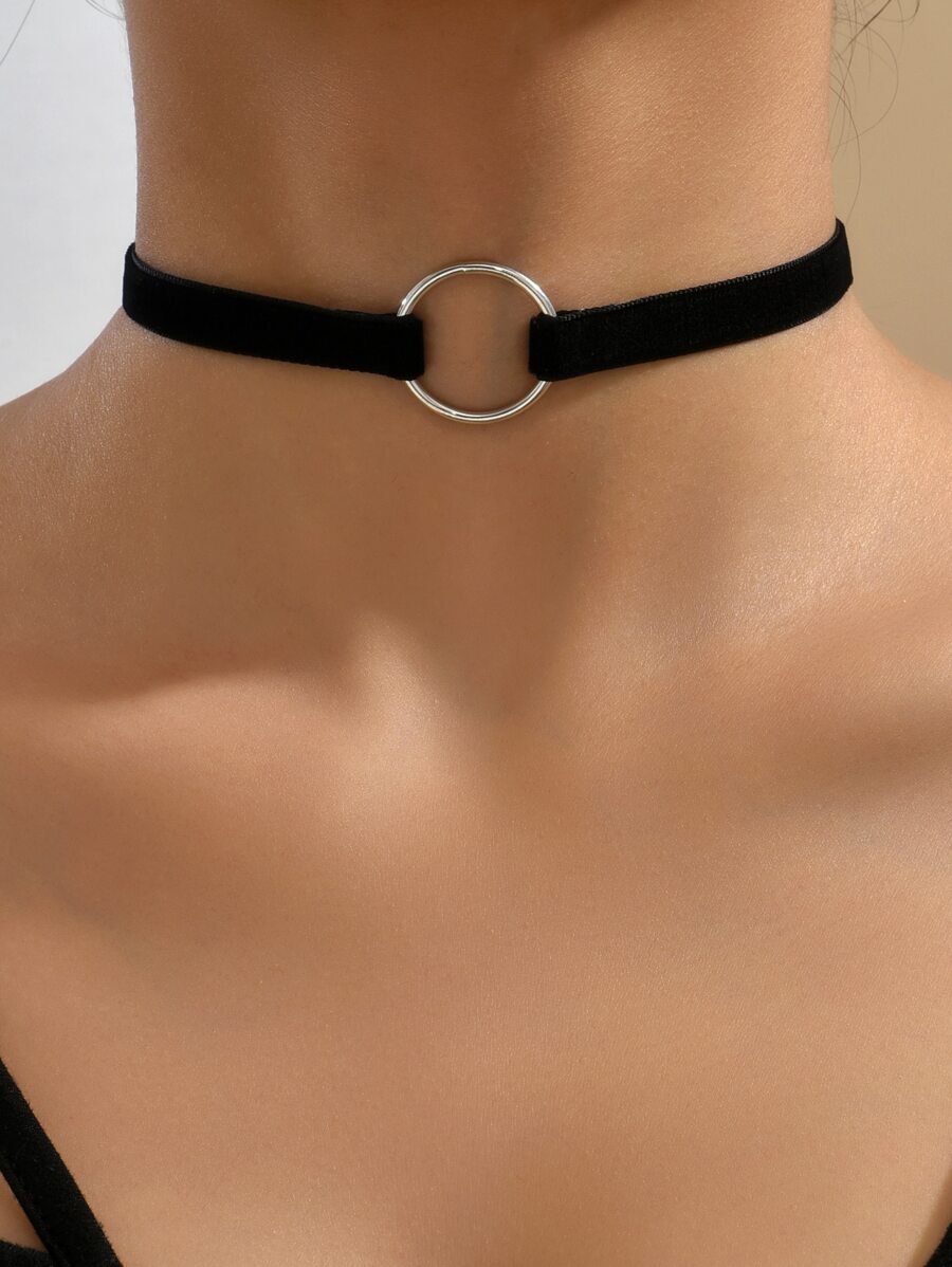 Gargantilla adorno de anillo - Multicolor - Ver 1