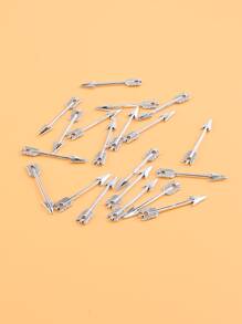 20pcs Arrow DIY Pendant - Ancient Silver - View 2