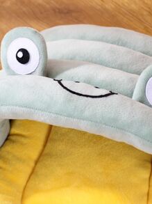 1入組卡通青蛙設計寵物床 - 綠色 - 查看 4