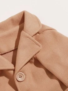 PETSIN 1入組素色寵物外套 - 卡其色 - 查看 3