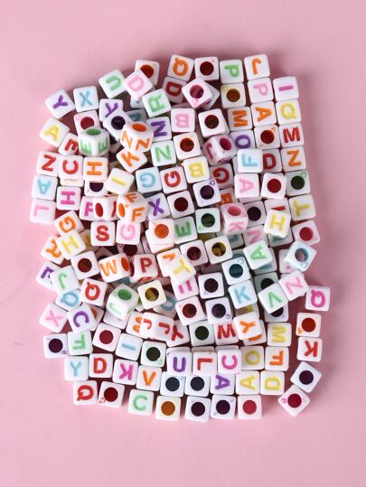 100入組字母細節DIY釘珠