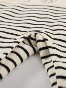 Peninsula Baby Baby Boy Long-leg Striped & Printed Jumpsuit In Casual Style - Multicolor - View 4