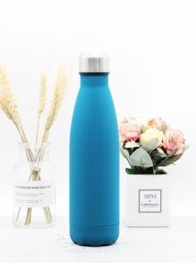 1入組不銹鋼真空瓶 - 藍色 - 查看 3