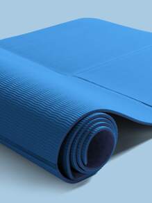 1pc 183*61CM Foldable Yoga Mat - Blue - View 8
