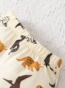 3入組男寶寶恐龍印花短褲 - 彩色 - 查看 5