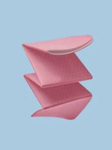 1pc 183*61CM Foldable Yoga Mat - Multicolor - View 3