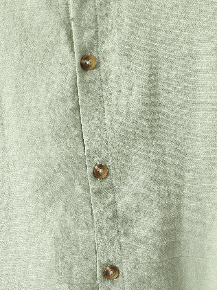 Chicos Camisa con botón delantero & Shorts - Multicolor - Añade 5