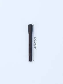 48pcs Disposable Tattoo Pigment Cup & Plastic Sticks Set For Ink Mixing - Black - View 3