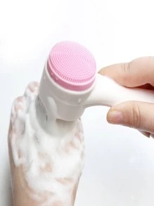 1 件双头随机颜色面部清洁刷、护肤、房间装饰、家居装饰、卧室装饰、浴室、圣诞礼物、浴室装饰、旅行、旅行用品、婚礼、圣诞派对、妈妈礼物、家居、房间、家居装饰、圣诞礼物、送给妈妈的礼物、生日、粉色房间装饰、客厅装饰、卧室、男士礼物、爸爸礼物、蘑菇、新年、妈妈、配饰、送给爸爸的礼物、朋友、有趣的礼物 - 彩色 - 查看 2