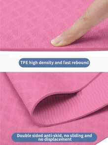 1 pieza Alfombra 183*61CM plegable Yoga - Rosa - Ver 5