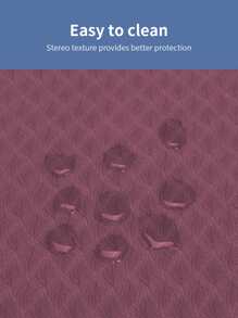 1 pieza Alfombra 183*61CM plegable Yoga - Burdeos - Ver 7