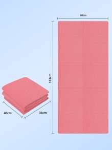 1 pieza 183*80CM Esterilla de yoga plegable - Rosa - Ver 5