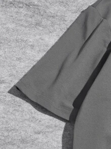 Manfinity VCAY Tops Nam Nhiệt đới Giải trí - Xám - Xem 3