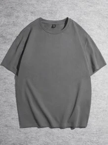 Manfinity VCAY Tops Nam Nhiệt đới Giải trí - Xám - Xem 4