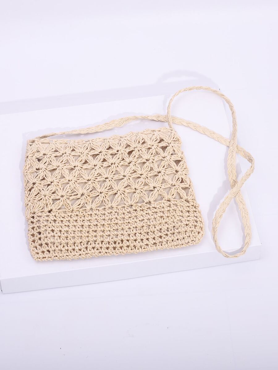 Túi Crossbody Nữ màu trơn Kỳ nghỉ - Màu be - Xem 1