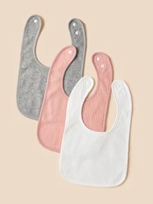 2pcs Baby Random Color Bib - Multicolor - View 2