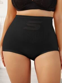 Snug Zone Bragas de talle alto unicolor - Negro - Ver 1
