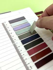 1 pieza Nota adhesiva de índice de color mixto - Multicolor - Ver 3
