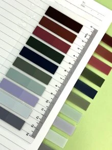 1 pieza Nota adhesiva de índice de color mixto - Multicolor - Ver 5