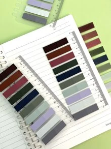 1 pieza Nota adhesiva de índice de color mixto - Multicolor - Ver 6