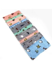 chiếc Khăn lau nhà bếp, Khăn lau bát đĩa bằng Cellulose có thể tái sử dụng, Khăn lau bằng lông cừu san hô siêu thấm, Khăn khô nhanh có thể giặt được - Nhiều màu - Xem 3