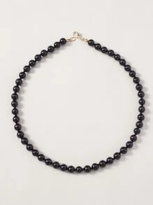 Fashionable And Popular Men Beaded Necklace For Jewelry Gift And For A Stylish Look