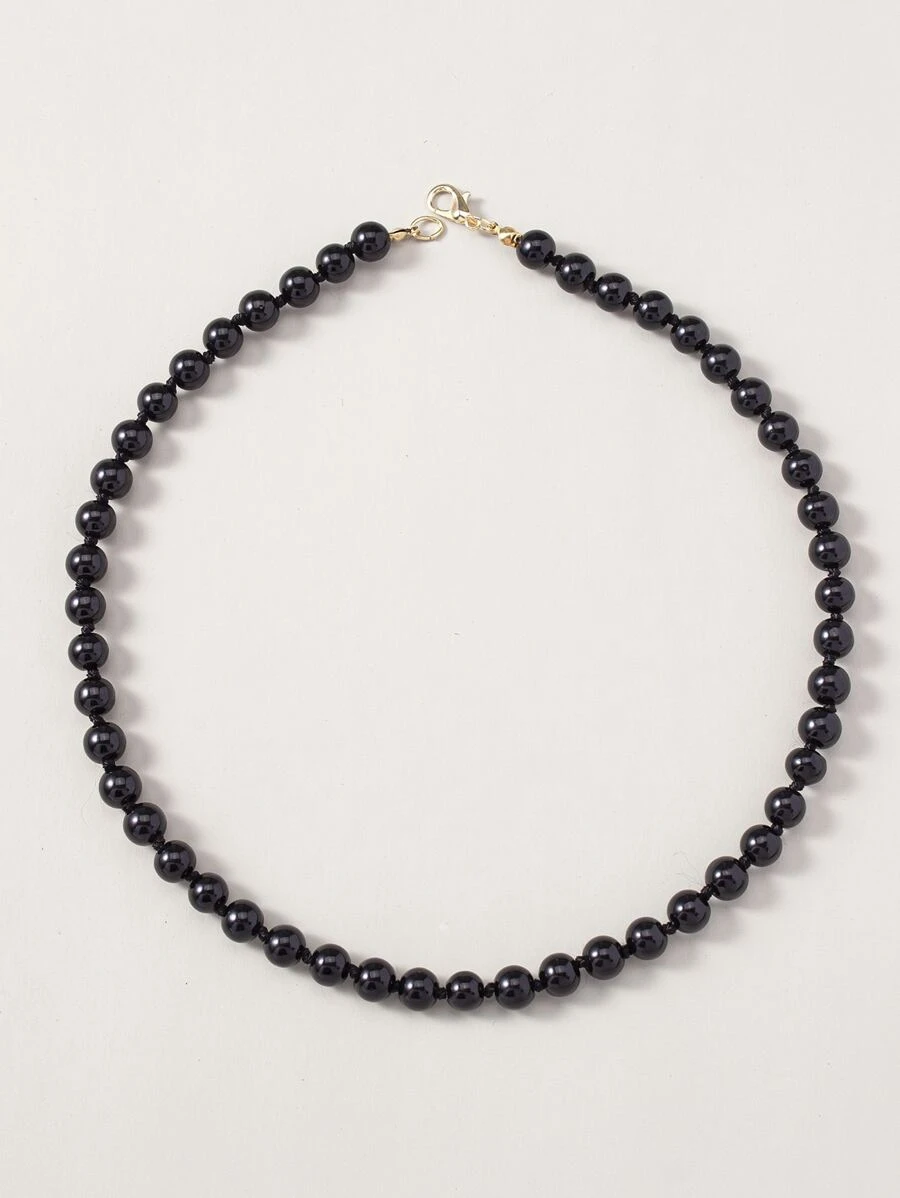 Fashionable And Popular Men Beaded Necklace For Jewelry Gift And For A Stylish Look