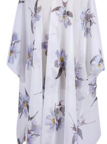 印花披肩 - 彩色 - 查看 2