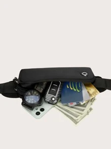 Mini Men Waist Bag - Black - View 6