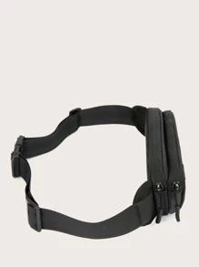 Mini Men Waist Bag - Black - View 7