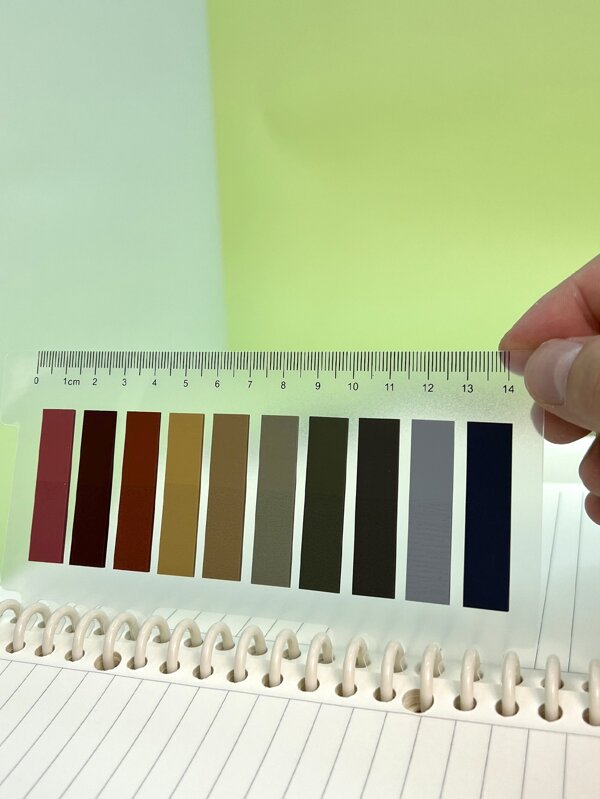 1 pieza Nota adhesiva de índice de color mixto