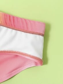 Manfinity Hombres Calzoncillo de natación de ombré - Multicolor - Ver 3