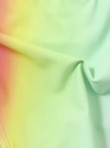 Manfinity Hombres Calzoncillo de natación de ombré - Multicolor - Ver 4