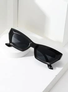 貓眼墨鏡 - 黑色 - 查看 2