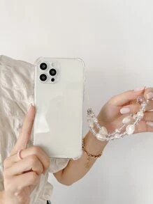 Funda de celular transparente con acollador - transparente - Ver 2