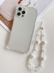 Funda de celular transparente con acollador - transparente - Ver 6