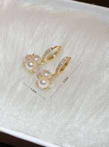 Andkiss 2 piezas Pendientes zirconia cúbica - Multicolor - Ver 3