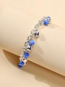 Vòng chân quyến rũ chuông - Bạc - Xem 2