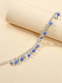 Vòng chân quyến rũ chuông - Bạc - Xem 3