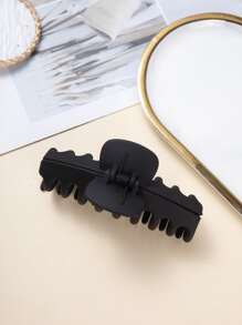 Vuốt tóc tối giản - màu đen - Xem 3