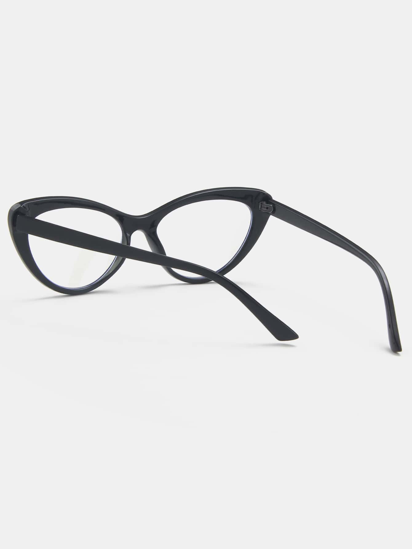 Cat Eye Eyeglasses Clear Glasses Accessories Christmas SHEIN USA